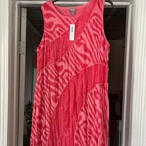 Chico's Pink Sleeveless Dress
